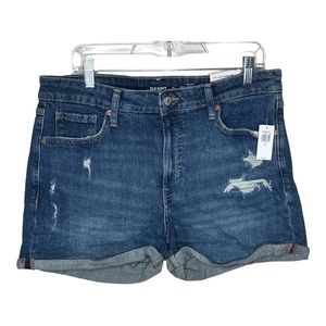 Old Navy High Rise OG Straight Secret-Smooth Pockets NWT Size 14 Jean Shorts